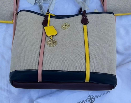 حقيبة توري بورش توت قماش