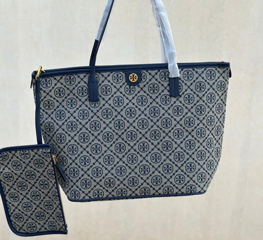 حقيبة توري بورش مونوغرام توت