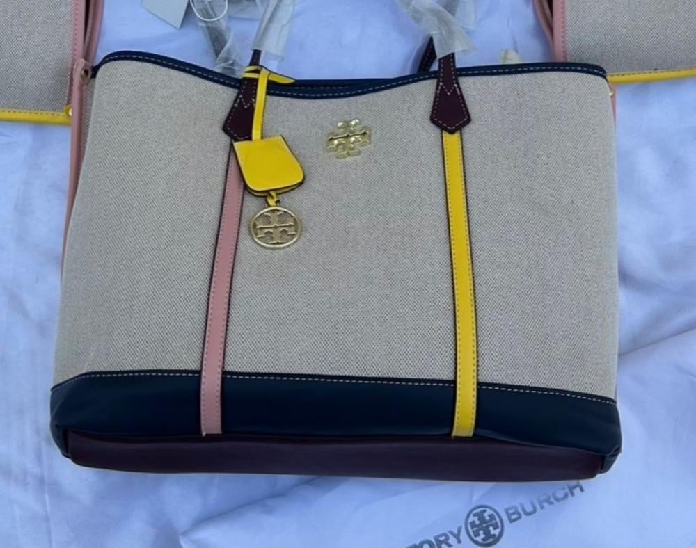 حقيبة توري بورش توت قماش